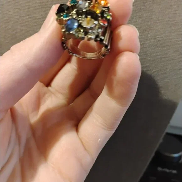 Colorful stone ring - Picture 3 of 5
